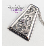 Pierced Floral in Sterling Silver 2 of 4