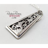 Pierced Floral in Sterling Silver 4 of 4