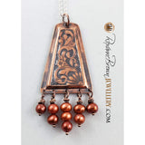 A Floral In Copper 2 of 3