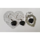 A Dark Heart Earrings