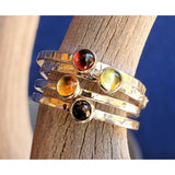 Mini Gem Stacking Rings