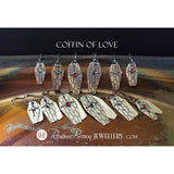 Coffin Of Love Earrings