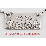 The Fluffle Family Necklaces
