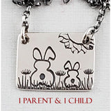 The Fluffle Family Necklaces
