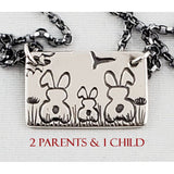The Fluffle Family Necklaces