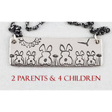The Fluffle Family Necklaces