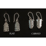 Fight On - Embroidered Lace Earrings
