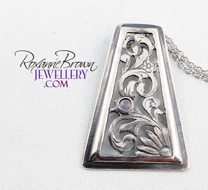 Pierced Floral in Sterling Silver 2 of 4