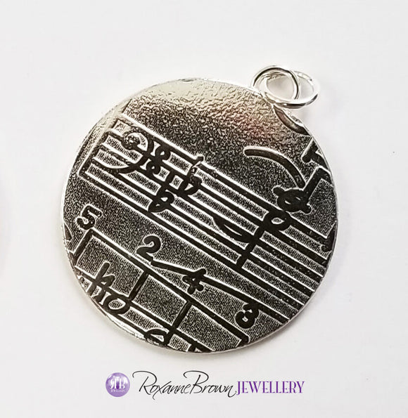 Musical Notes Pendant