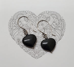 A Dark Heart Earrings