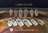 Coffin Of Love Earrings