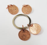 A Family Penny Key Ring